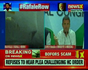 Rahul Gandhi addresses the Press Conference on Rafale deal row