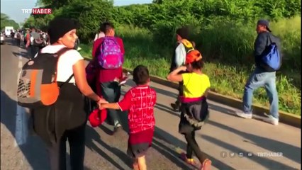 Trump: Polise taş atan göçmenlere silahla karşılık verilecek