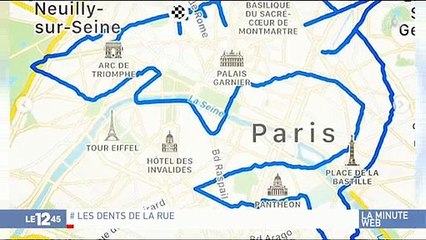 Regardez le défi totalement dingue que Marine Lele s'est lancée en plein Paris - Vidéo