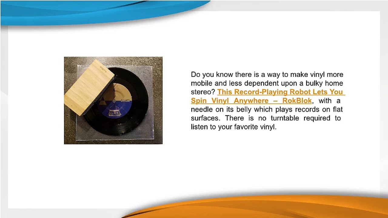 RokBlok- A Magical Little Record Player