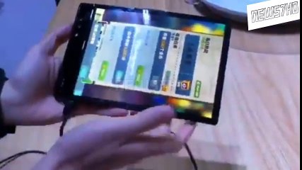 The world's first folding phone