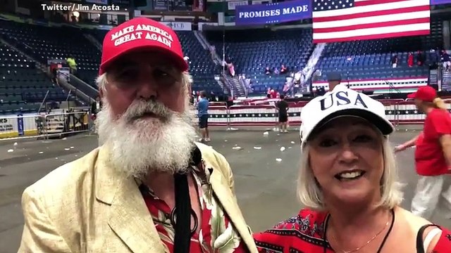 Man With MAGA Hat Apologizes To CNN Reporter For Flipping Him Off