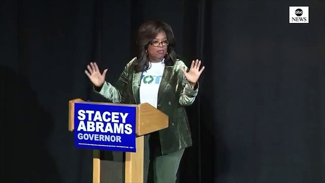 Oprah: 'Nobody Paid Me' To Campaign For Stacey Abrams