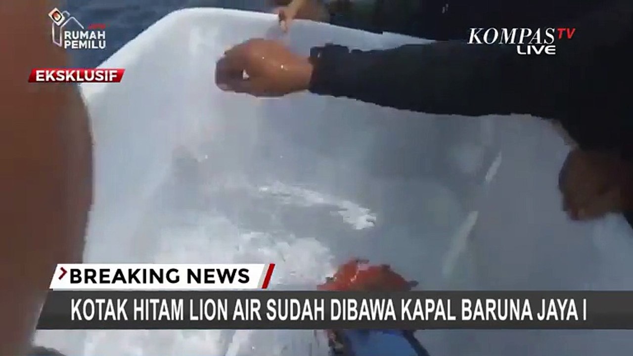 Lion Air Crashed Plane 'Black Box' Found