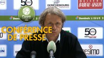 Conférence de presse ESTAC Troyes - Valenciennes FC (4-2) : Rui ALMEIDA (ESTAC) - Réginald RAY (VAFC) - 2018/2019