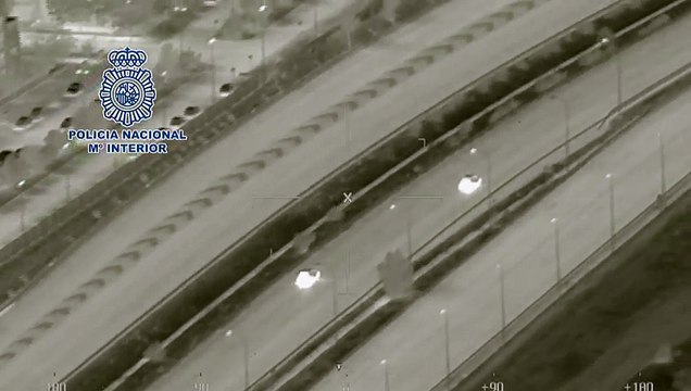 Detenidos dos aluniceros tras una peligrosa persecución