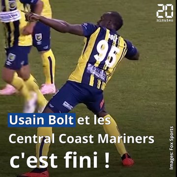 Football: Usain Bolt en Australie, c'est fini...