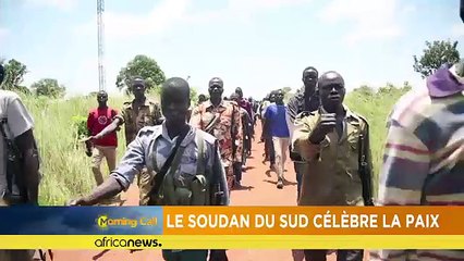 Le Soudan du Sud célèbre l'accord de paix [The Morning Call]