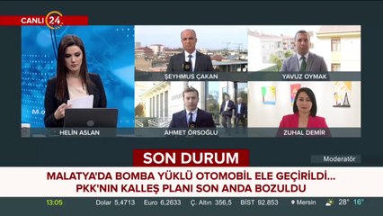 Bomba yüklü otomobil ele geçirildi