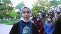 Üniversite öğrencilerden Lösemili çocuklara maskeli destek