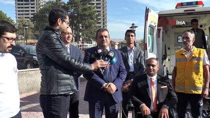 Elazığ’da engelliler için özel ambulans
