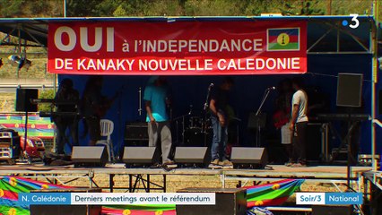 Nouvelle-Calédonie : derniers meetings avant le référendum sur l’indépendance