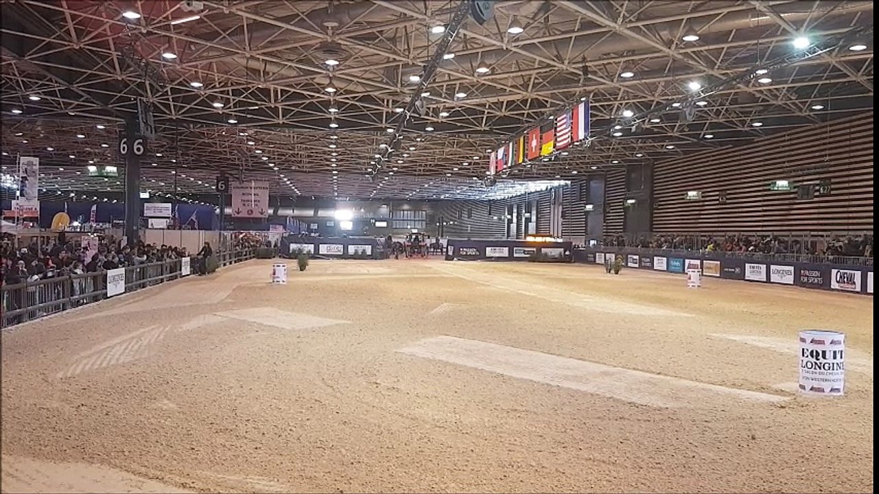 Coupe de barrel à Equita Lyon 2018