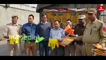 13000 kgs of Polythene seized at Toll Post Lakhanpur