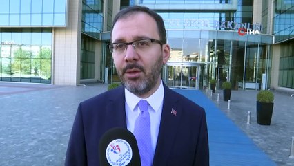 Bakan Kasapoğlu'ndan derbi öncesi fair-play vurgusu