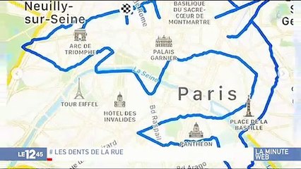 Regardez le défi totalement dingue que Marine Lele s'est lancée en plein Paris