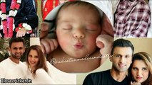 Shoaib Malik Sania Mirza Welcomes Baby Boy - Shoaib Malik Sania Mirza Boy's First Picture