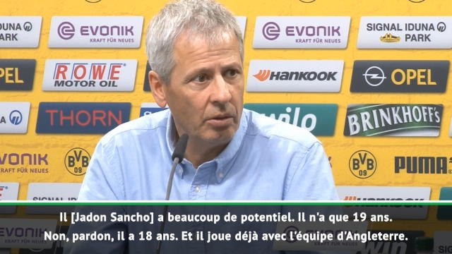 Borussia Dortmund - Favre n'a d'yeux que pour Sancho