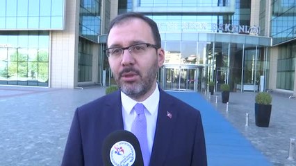 Gençlik ve Spor Bakanı Mehmet Muharrem Kasapoğlu'ndan Derbi Yorumu