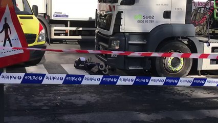 Une dame écrasée mortellement par un camion au Westland Shopping d'Anderlecht