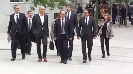 La Fiscalía pide hasta 25 años de prisión por rebelión para líderes del 'procés'