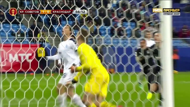 Крылья Советов - Краснодар 1-2 Обзор матча. Кубок России 1/8 финала