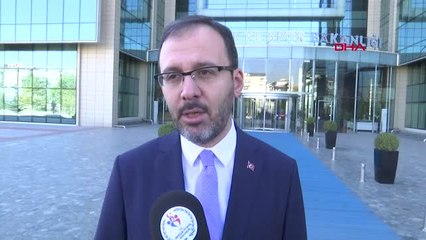 Spor Bakan Kasapoğlu'ndan Derbi Öncesi Fair-Play Vurgusu