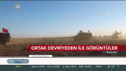 Ortak devriyelerden ilk görüntüler