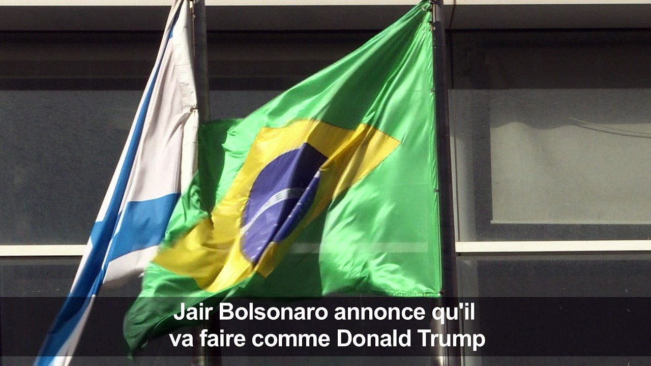 Brésil: transfert à Jérusalem l'ambassade en Israël