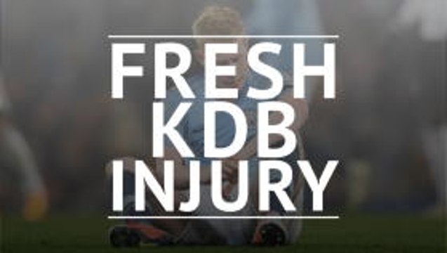 Breaking News - De Bruyne out for upto six weeks