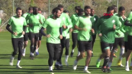 Spor Konyaspor'da Sivasspor Maçı Hazırlıkları Sürüyor