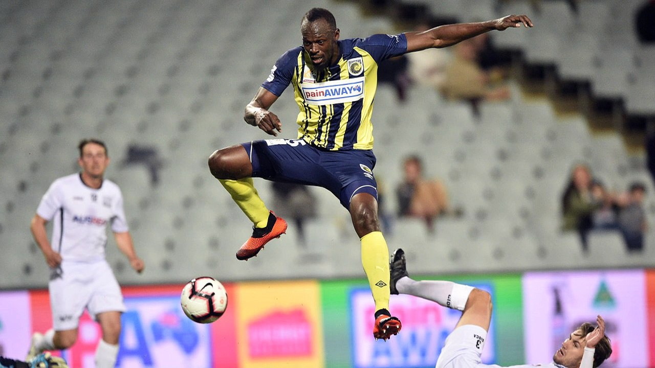 Usain Bolt se queda sin debut oficial en el fútbol de Australia
