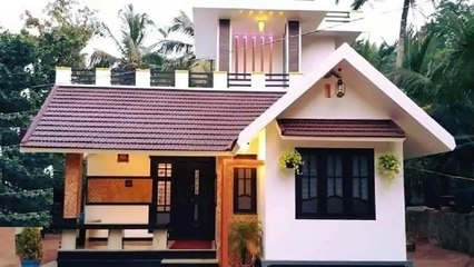 Cute Modern House 800 Sft Budget 5 Lakh - Elevation - Interiors (1)