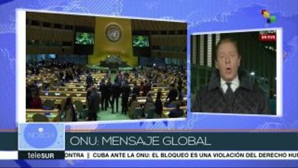 ONU: mensaje global de rechazo al bloqueo de EEUU contra Cuba