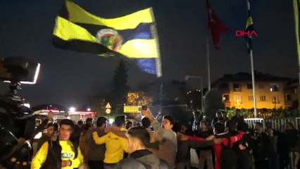 Fenerbahçe tesislerden böyle ayrıldı