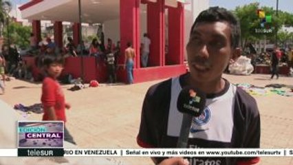 Download Video: México: 2a caravana migrante sortea detenciones de la policía federal