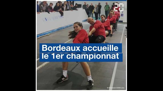 Championnats de France de Tire à la corde à Bordeaux