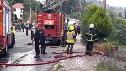 4 katlı apartmanın çatı katında yangın - ORDU