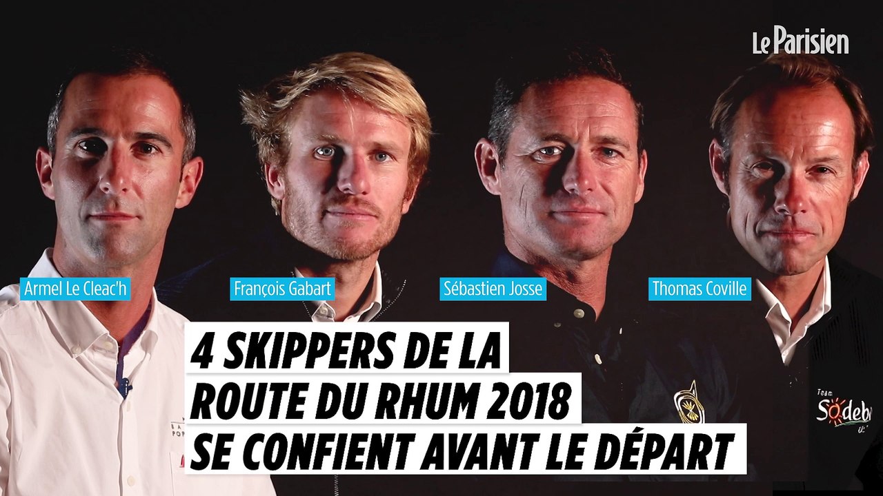 Route du Rhum 2018 : ces 4 skippeurs  vont tenter la traversée en 6 jours