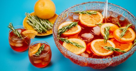 Bourbon Rosemary Punch Cocktail Recipe - Liquor.com