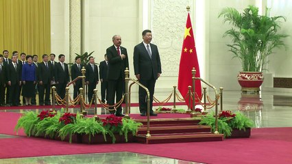 Presidente dominicano es recibido por Xi Jinping en Pekín