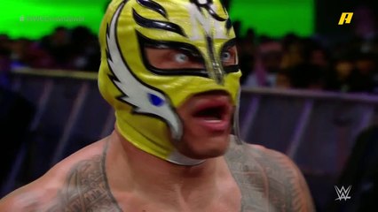 #WWECrownJewe | حركة راي ميستريو تضعه في ورطة في مواجهة ذا ميز