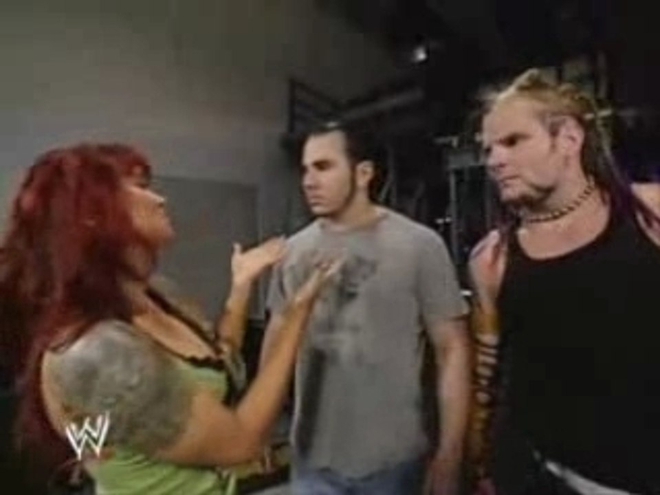hardy boys and lita backstage