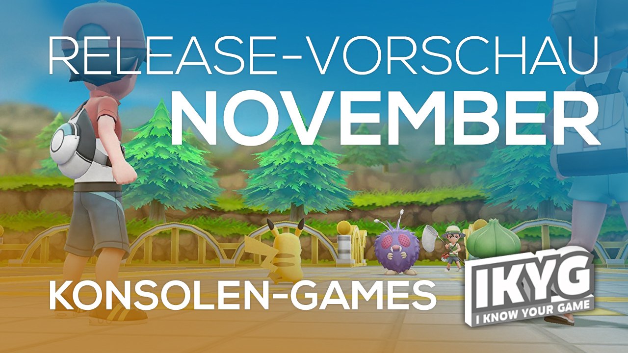Games-Release-Vorschau - November 2018 - Konsole