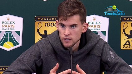 Rolex Paris Masters 2018 - Dominic Thiem : "Karen Khachanov, c'est un ami !"