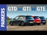 VW Golf | GTI vs GTD vs GTE