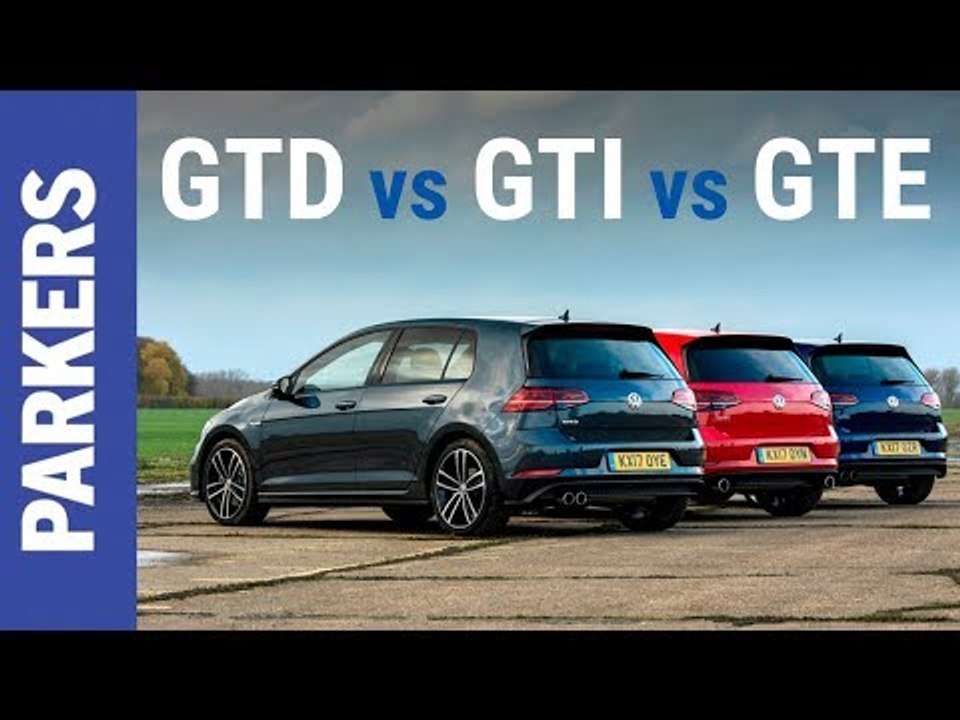 VW Golf | GTI vs GTD vs GTE