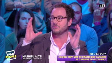 "Pirates des Caraïbes a tué la carrière de Johnny Depp" selon Mathieu Alterman