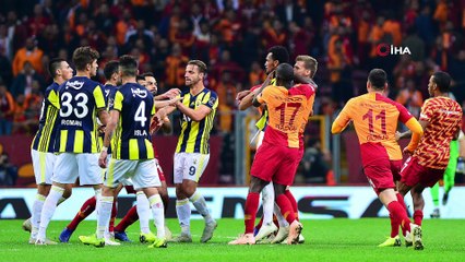 Derbide saha karıştı