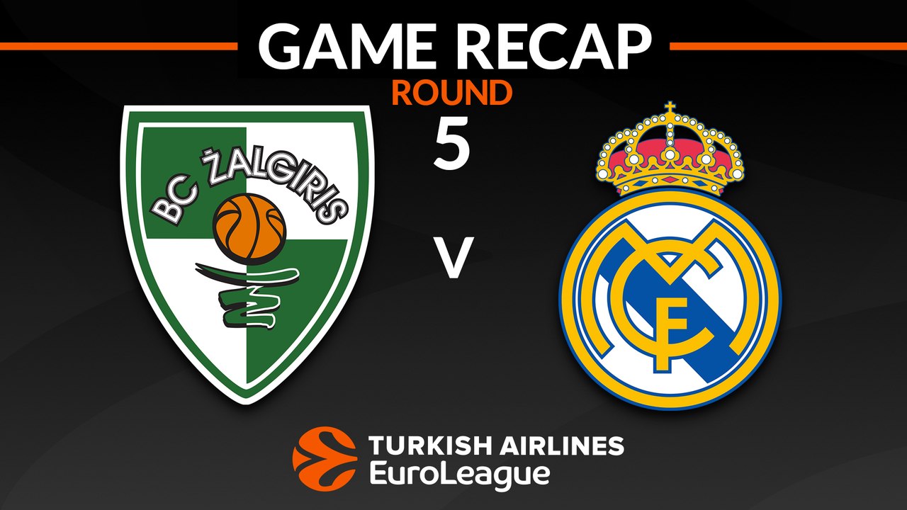 Highlights: Zalgiris Kaunas - Real Madrid